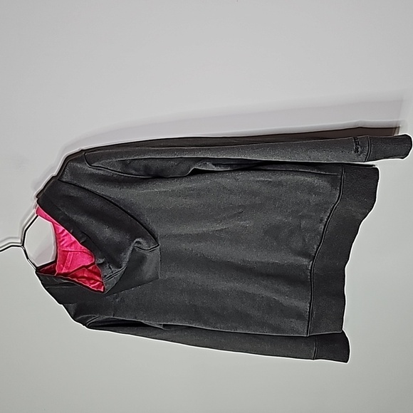 Under Armour XS gray and pink storm athletic hoodie - Picture 3 of 5